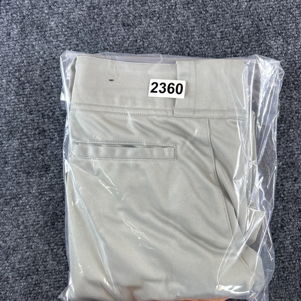 Adidas Climalite Softball Baseball Pants Youth 26x24.5 Gray Logo‎ Straight Leg